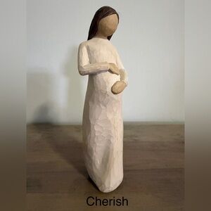 Willow Tree Cherish Cream and Brown Sculpture